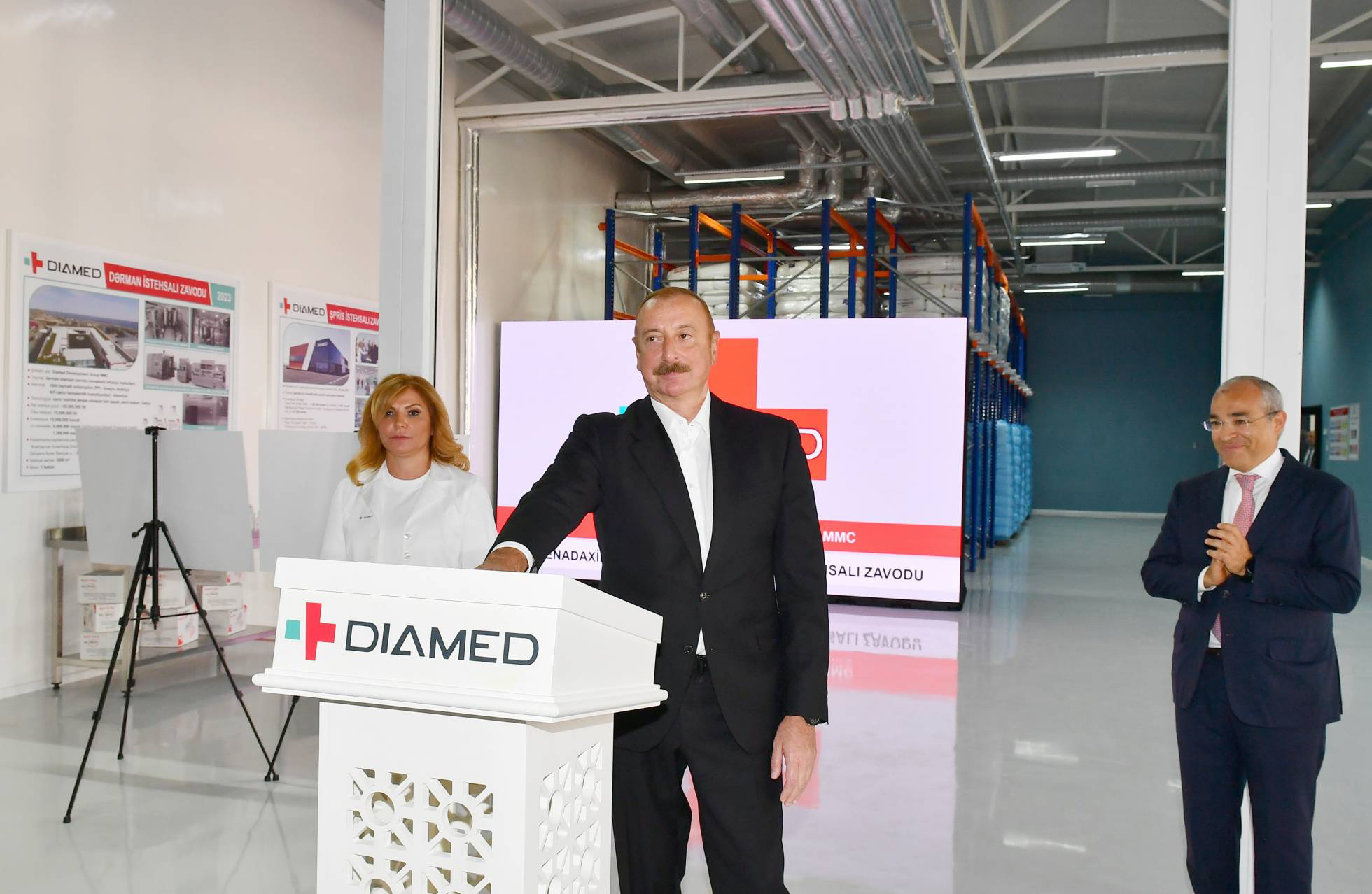 Diamed istehsal müəssisəsində tədbir